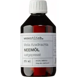 Neemöl kaltgepresst (250ml) - reines Öl ohne Zusätze von wesentlich.