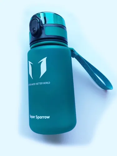 Super Sparrow Tritan Trinkflasche Wasserflasche Sportflasche 350ml Waldgrün