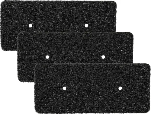 vhbw 3x Schaumfilter Ersatz für Samsung DV-F500A, DC62-00376A für Wäschetrockner