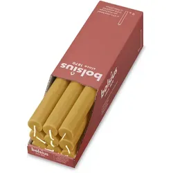 Rustik Haushaltskerzen 270/23 mm (9er Pack) - Honigwabengelb