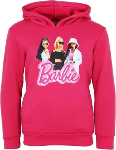 Barbie and Friends Mädchen Hoodie – Pink, Größe 92 - Stylisher Hoodie für kleine Fashionistas mit coolem Barbie-Design. Aus weichem Polyester für besten Tragekomfort. Ideal für Schule und Freizeit – ein modischer Hingucker für jeden Tag!