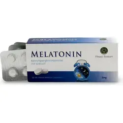 Melatonin-Tabletten, 3mg - hochdosiert, Schlafmittel - 30 Stück