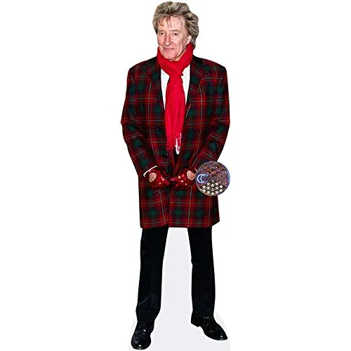 Rod Stewart (Red Coat) Pappaufsteller lebensgross
