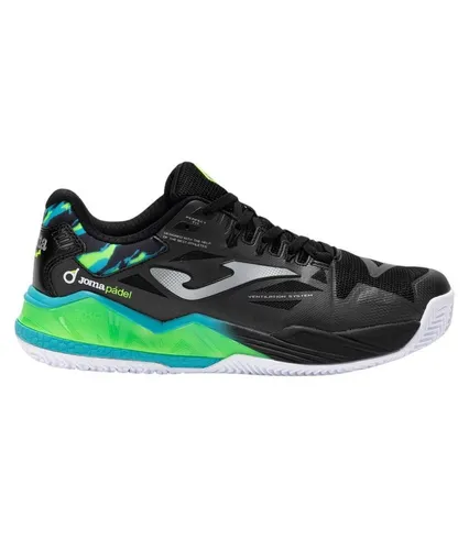 Joma Padelschuhe Spin 2501 - Stabilität und Dämpfung für Herren - Tennisschuhe mit optimaler Atmungsaktivität und VTS-Technologie, entwickelt für Höchstleistungen. Getestet von Padellegenden, bieten sie maximalen Schutz und Stabilität.