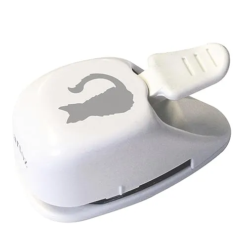 Artoz Papierstanzer - Kartenstanzer - "Katze", 27 mm - Stanze-Locher zum Kartenbasteln für Einladungen, Geburtstag, Grußkarten, Tischdeko und Basteln mit Kindern