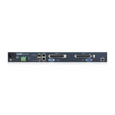 ZyXEL VES 1724-56B2 - Temperaturbeständiger DSL-Zugangsmultiplexer (VDSL2) - ZyXEL VES 1724-56B2 ist ein robuster, rack-montierbarer DSL-Multiplexer mit 24 Anschlüssen, ideal für zuverlässige Datenübertragung in anspruchsvollen Umgebungen.