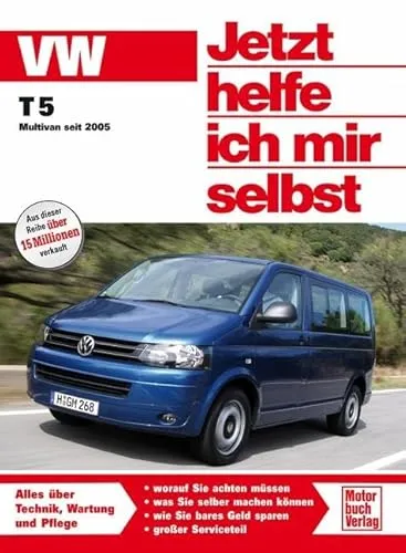 VW Transporter T5 / Multivan: Benzin- und Dieselmotoren ab Modelljahr 2003 - Praktisches Handbuch für DIY-Fans, ideal für Wartung und Reparaturen am VW Transporter T5 / Multivan ab 2003.
