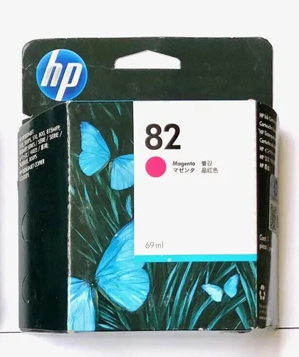 Original HP 82 CH565A Tinte Schwarz - Tintenpatrone für HP Designjet-Drucker, bietet gestochen scharfe Druckergebnisse und ist ideal für professionelle Anwendungen.