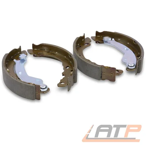 SATZ BREMSBACKEN TROMMELBREMSE Ø180 HINTEN FÜR FIAT 500 +C 0.9 1.2 1.3 BJ 07-10