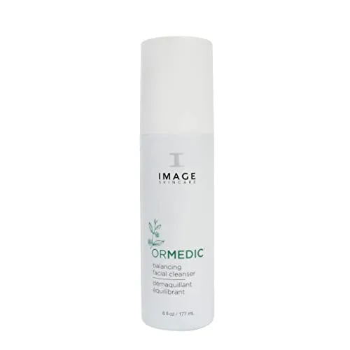 Image Skincare ORMEDIC Balancing Facial Cleanser 177 ml - Gesichtsreinigung mit sulfatfreiem, erfrischendem Cleanser, der Unreinheiten sanft entfernt und die Haut hydratisiert. Enthält Hyaluronsäure für optimale Feuchtigkeit und beruhigende Inhaltsstoffe.