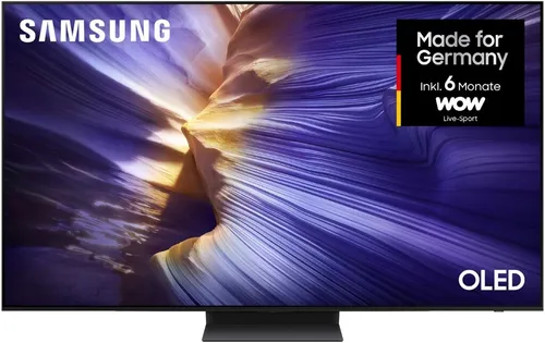 Samsung GQ65S93FAE 163 cm (65") OLED-TV - OLED-TV 60-69" (152-175cm) mit beeindruckender Bildqualität und lebendigen Farben für ein Kinoerlebnis zu Hause.