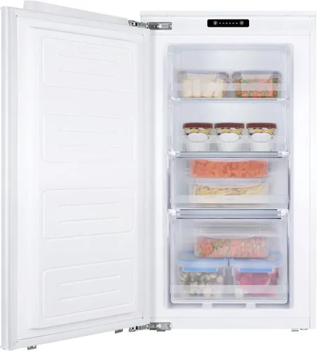 Amica EGS 16183-1 Einbau-Gefrierschrank - Tiefkühler mit 100 L Nutzinhalt, Festtür-Technik und Supergefrierfunktion für optimale Lagerung und Frische.