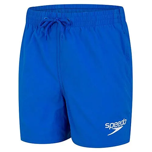 Speedo Herren Watershort Badehose 16" - Bondi Blue - Kleidung: Schnell trocknend und bequemer Sitz mit Tunnelzugbund, ideal für Strand und Pool, aus 100 % Recycling-Nylon gefertigt.