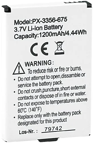 simvalley MOBILE Zubehör zu Notruf-Handy Senioren: Reserve-Akku 1200 mAh für Notruf-Handy XL-959 (Handy Grosstastentelefone, Notruffunktion Handy, ohne Vertrag)