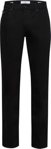 BRAX Feel Good Style Cadiz Perma Black 35/34 - Moderne Straight Fit Jeans aus hochwertigem Baumwollmix, mit sportiver Detailverarbeitung und authentischer Used-Optik für einen lässigen Look.
