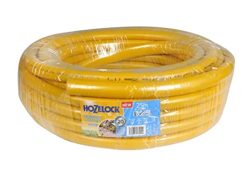Hozelock 117041 Tricoflex Ultraflex Schlauch - Gartenschlauch mit 25 m Länge und 25 mm Durchmesser, flexibel und knickfest. Ideal für Gartenpflege, witterungsbeständig mit UV- und Frostschutz.