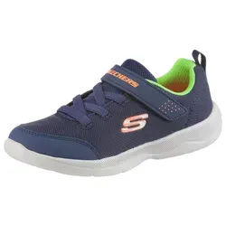 Skechers Jungen Skech-Stepz 2.0 Mini Wanderer Sneaker - Sportlicher Sneaker zum Hineinschlüpfen mit Bungee-Schnürsenkeln und Klettverschluss. Atmungsaktives Mesh-Obermaterial sorgt für hohen Tragekomfort und Flexibilität.