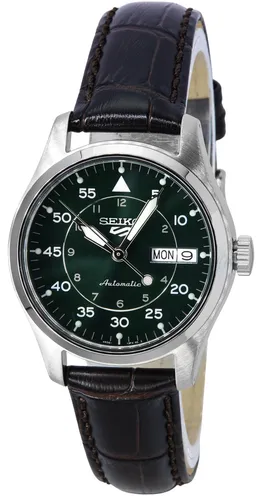 Elegante SEIKO 5 Sports SRPJ89K1 - Automatische Herrenuhr aus Edelstahl - Armbanduhr für Herren mit edlem Edelstahl-Gehäuse und automatischem Uhrwerk, ideal für stilbewusste Männer.