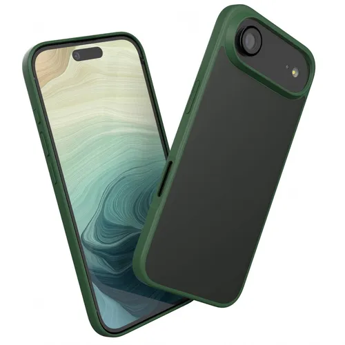 Outdoor Hülle für iPhone Air Handyhülle mit Rand Case Cover Kameraschutz Grün