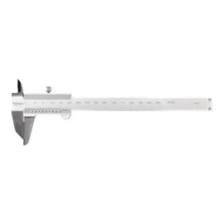 Mitutoyo Nonius Anreißmessschieber HM-Flächen 0-150mm - Präziser Anreißmessschieber für exakte Messungen von 0-150mm mit einer Genauigkeit von 0,05mm, ideal für professionelle Anwendungen.