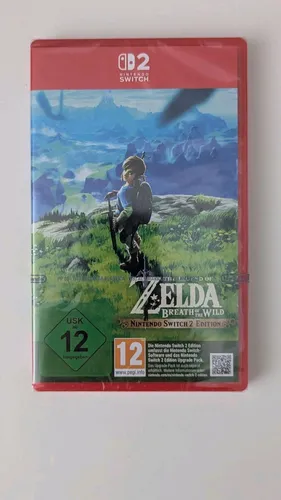 The Legend of Zelda: Breath of the Wild Nintendo Switch 2 Edition - Nintendo Switch-Spiel mit verbesserter Grafik, flüssigeren Bildraten und neuen Kräften für noch spannendere Abenteuer in Hyrule.