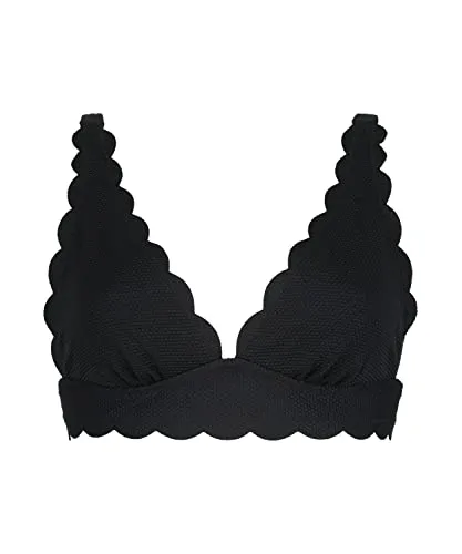Hunkemöller Bikini-Oberteil in Schwarz - S