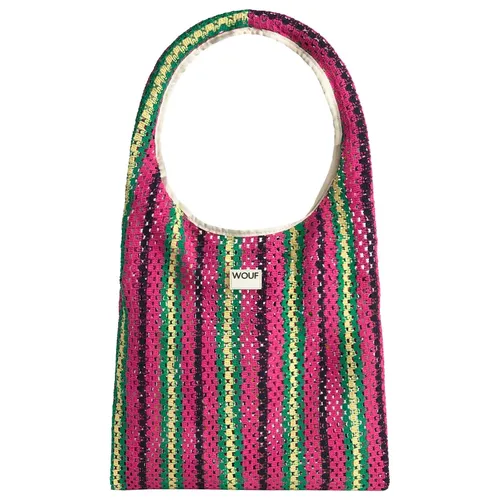WOUF Beuteltasche Mesh T-Shirt Bag tramontane XTO250011 - Große Beuteltasche aus recycelten Materialien, ideal für DIN A4-Unterlagen. Praktische Tragehenkel für einfachen Transport und vielseitige Nutzung im Alltag.
