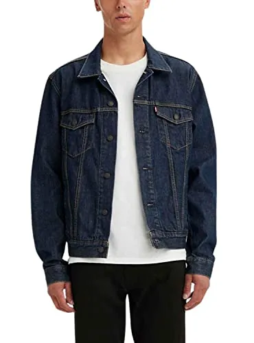 Levi's Herren The Trucker Jacke Rockridge, XL - Funktionsjacken mit zeitlosem Design, bequemer Passform und vielseitigen Kombinationsmöglichkeiten – das Original unter den Jeansjacken seit 1967.