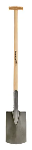 Löffert Bauspaten mit T-Stiel 280 x 170 mm - Robuste Bauspaten mit T-Stiel, ideal für den professionellen Einsatz. Blattmaß 280 x 170 mm, ausgestattet mit hochwertigem Eschenstiel und stabiler Schlitz-Zapfenverbindung.