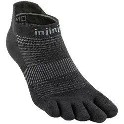 Injinji Unisex Run Lightweight No-Show schwarz