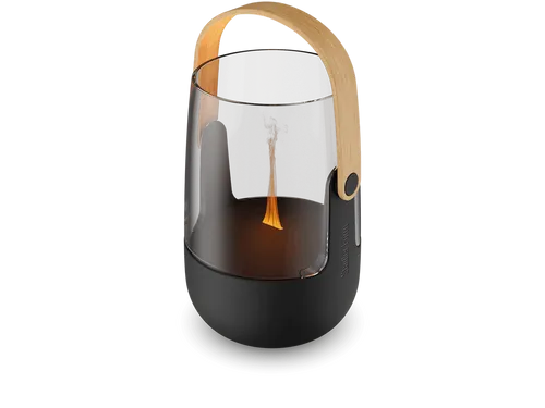 Stadler Form Aroma Diffuser & Laterne Sophie - Duftöldiffusoren für drinnen und draußen, verströmt ätherische Öle mit täuschend echtem Flammen-Effekt und läuft kabellos bis zu 11 Stunden.