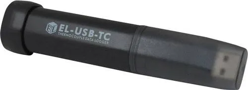 Lascar Electronics EL-USB-TC Temperatur-Datenlogger - Temperaturmessgerät für -200 bis 1350 °C, inkl. Thermoelement Typ K für präzise Messungen