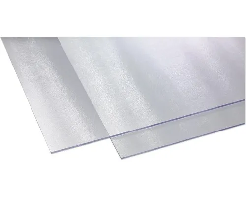 Polystyrolplatte Cincilla klar 1000 x 1000 x 5 mm