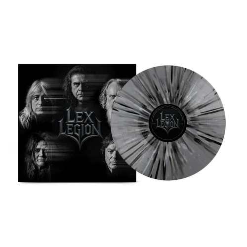 LEX LEGION - Lex Legion - blackened steel splatter Vinyl LP - NEU