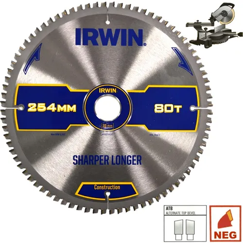 IRWIN SÄGE WIDIA 254*48z - Schleif- & Trennscheiben, hochwertige Widia-Säge mit präzisen 48 Zähnen für saubere Schnitte in Holz und Metall.
