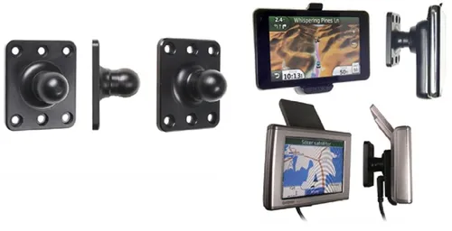 Brodit Halter (215547) - Smartphone Halterung - Praktische Smartphone Halterung für sicheres Fahren, kompatibel mit verschiedenen Modellen und einfach zu montieren.