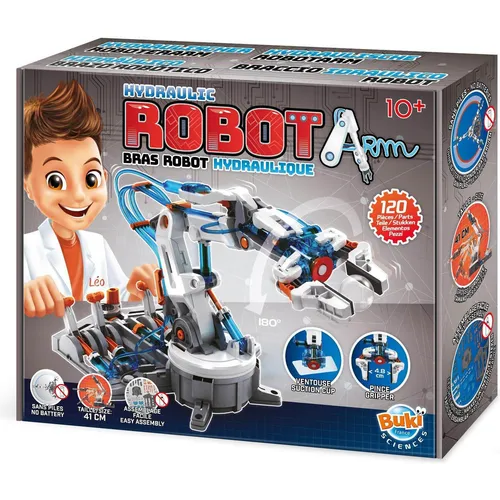Buki Bras Robot Hydraulique (BUK 210177) - Innovativer hydraulischer Roboter für spannende Experimente und kreatives Spielen, ideal für Technikbegeisterte.