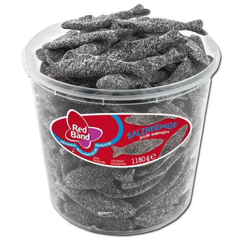  Red Band Salzheringe, Lakritz, 100 Stück 6,03€/1kg