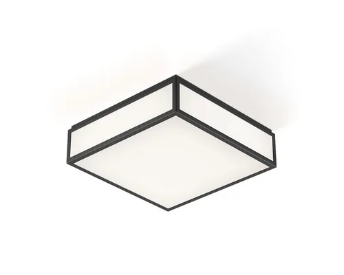 Decor Walther LED Deckenleuchte Bauhaus 3 N - Moderne LED-Deckenleuchte für Bad & Wohnbereich, mit warmweißer Beleuchtung (3000K) und dimmbar. Ideal für mittlere bis große Räume, spritzwassergeschützt (IP 44) und platzsparend.
