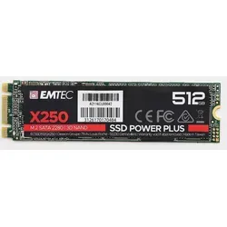 Power Plus X250 SSD 512GB - Schnelle M.2 2280 - Festplatte mit 512 GB, ideal für schnelle Datenübertragung mit bis zu 520 MB/s. Perfekt für Gaming und kreative Anwendungen.