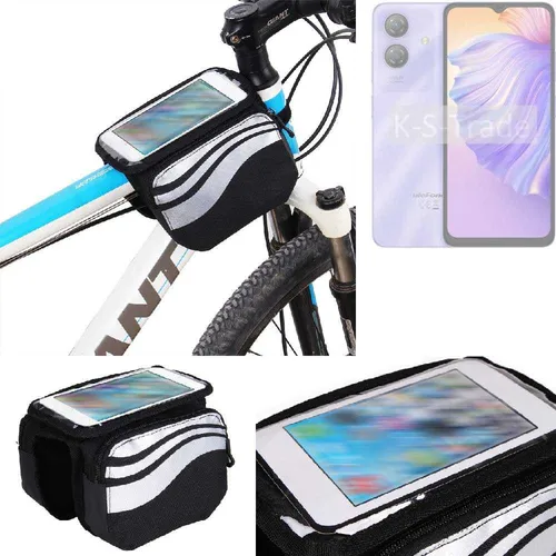 Rahmentasche Fahrradtasche Fahrradhalterung für Ulefone Note 21 Fahrrad Rahmen