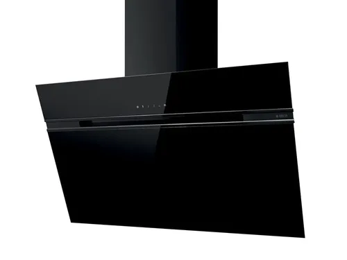 Elica Stripe PRF0101143B - Kopffreihaube 90 cm Schwarz, leistungsstark mit 757 m³/h Luftleistung und Filtersättigungsanzeige