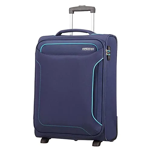 American Tourister Holiday Heat Spinner 55 cm, 2.6 kg Koffer - Handgepäck mit 38 Litern Volumen, cleverem Innenraumdesign und kontrastfarbenen Nähten für einfaches Packen – ideal für Reisen.