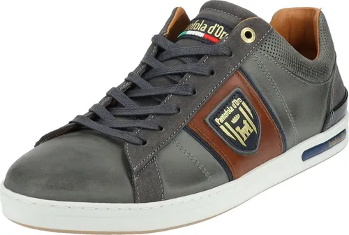 Pantofola d'Oro Sneaker aus Leder - Sneaker aus geprägtem Leder mit farblichen Akzenten, ideal kombinierbar und mit gepolstertem Knöchelrand für zusätzlichen Tragekomfort.