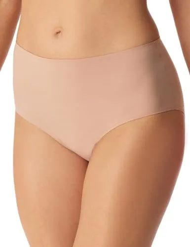 Schiesser Damen Maxislip-Invisible Soft Taillen-Shapewear - Miederslips für Damen, unsichtbare Form mit hohem Bund, ideal für eng anliegende Kleidung, aus extra-softer Microfaser für höchsten Tragekomfort.