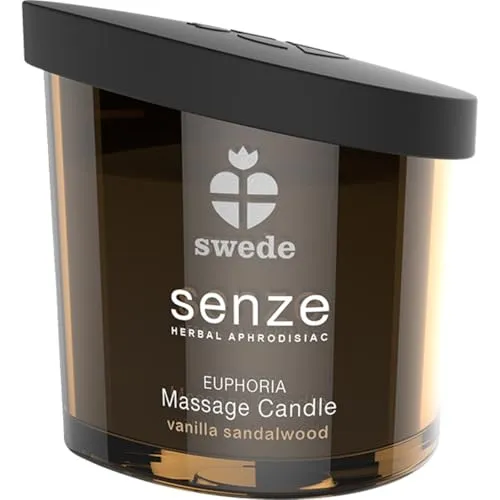 Swede Massagekerze Erotik Wellness Öl duftend Vanilla Sandalwood 150 ml