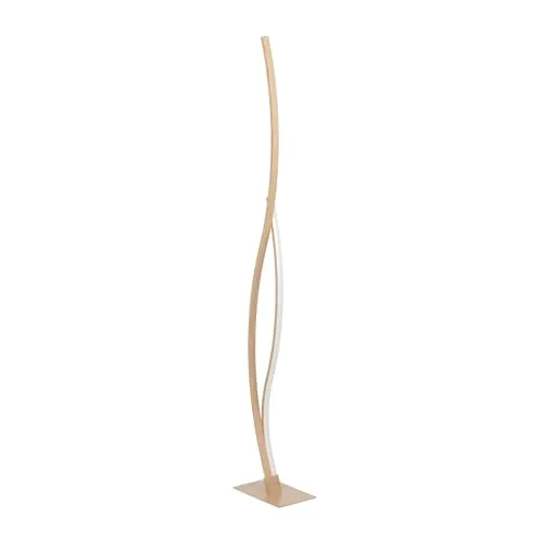 EGLO GRISOLIA BODENBELAG H1290 20W 2500LM 4000K HOLZFARBE - Elegante Hängeleuchte der Serie CALDINA aus hochwertigem Stahl und Aluminium. Die integrierte LED-Technologie sorgt für eine effiziente Beleuchtung und setzt stilvolle Akzente in Ihrem Zuhause.