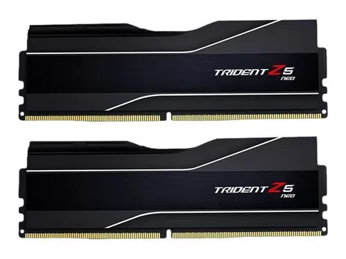 Trident Z NEO DIMM 64 GB DDR5-6000 Dual-Kit - Arbeitsspeicher mit 64 GB (2x 32 GB), ideal für Gaming und kreative Anwendungen, unterstützt AMD EXPO für optimale Leistung.