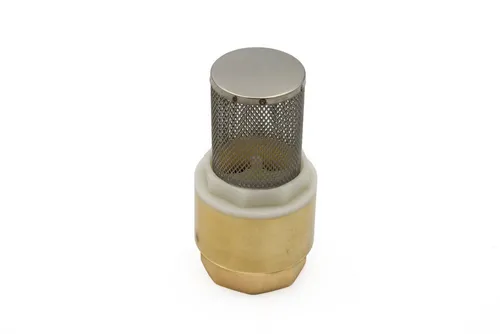 puteus Auslaufventil Messing Fußventil 1 1/4" 5/4 Zoll DN32 Saugfilter Saugkorb