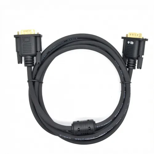 Cable VGA 15M-15M 1.8 m., Black gold plated TB 5901500504553